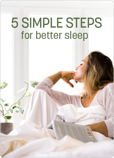 5 simple steps for better sleep