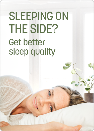 Sleeping on your side? Get better sleep quality