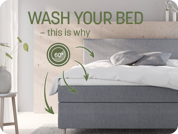 Wash your bed - this is why